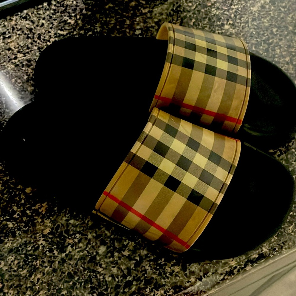 Burberry children's vintage check slides